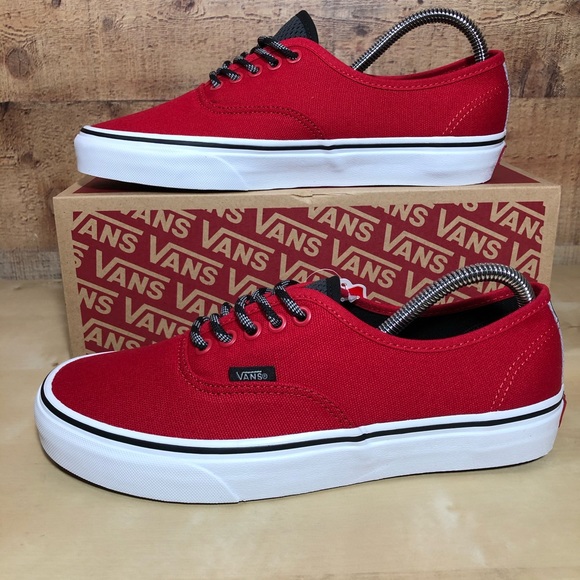 Vans Authentic Otw Webbing Red Canvas 